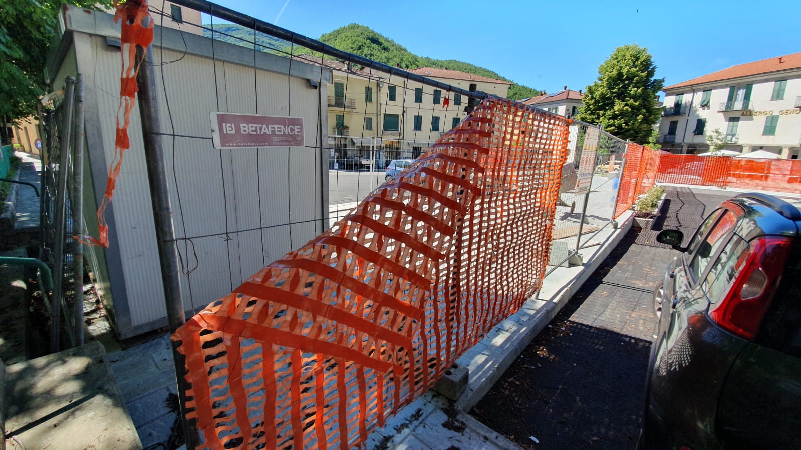 Stato attuale della piazza